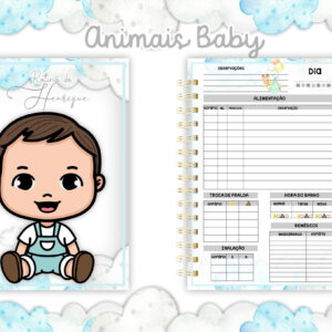 Rotina do Bebê Animais Baby