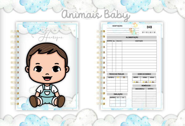 Rotina do Bebê Animais Baby