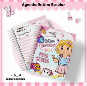 Rotina Escolar Menina