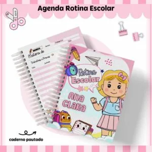 Rotina Escolar Menina