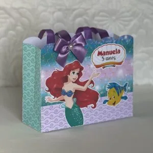 Sacolinha Infantil Ariel 39 Sacolinha Infantil Ariel
