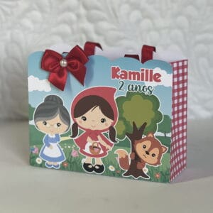 Sacolinha Infantil Chapeuzinho Vermelho