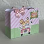Sacolinha Infantil Safari Rosa