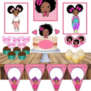 Só um bolinho Bonequinha Afro 22 Só um bolinho Bonequinha Afro