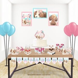 Só Um Bolinho Cachorrinhos Menina