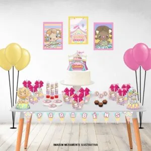 Só um bolinho Circo Rosa 11 Só um bolinho Circo Rosa