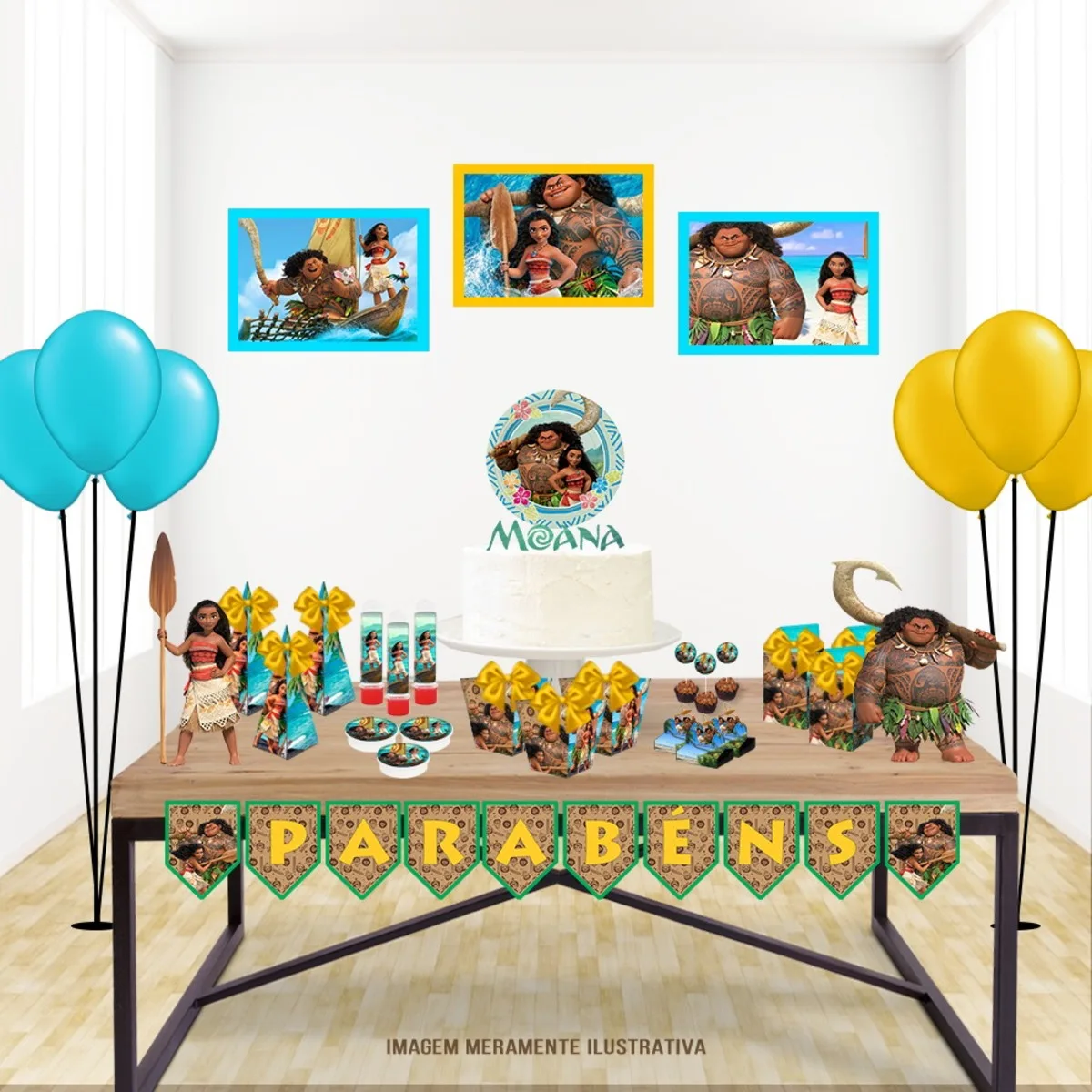 Só um bolinho Moana 1 Só um bolinho Moana
