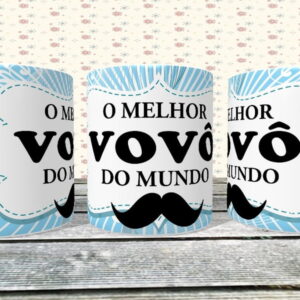 Sublimação Canecas Dia dos Avós - Arquivo Digital 10 Sublimação Canecas Dia dos Avós - Arquivo Digital