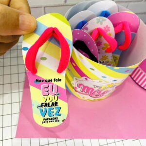 Tag Xuxinha Chinelinhos Dia das Mães Studio e pdf