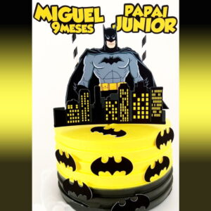 Topo de Bolo Batman - Arquivo Digital