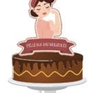 Topo de Bolo Dia das Mulheres Mod2