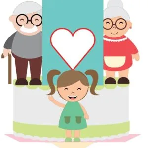 Topo de Bolo Dia dos Avós