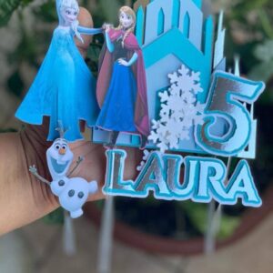 Topo de Bolo Frozen