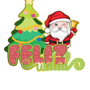 Topo de Bolo Natal - Arquivo Digital