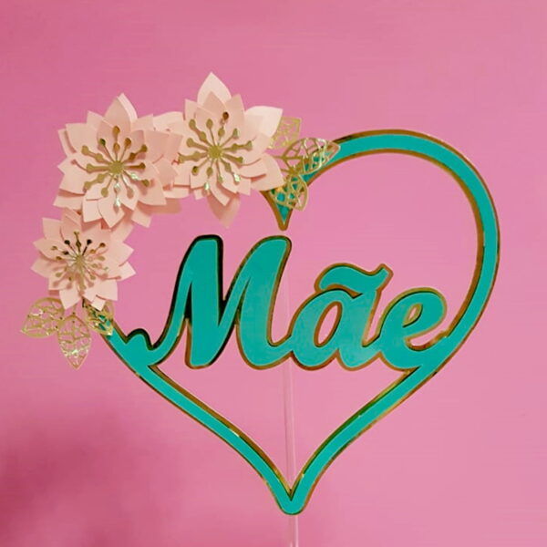 Topos de Bolo Dia das Mães