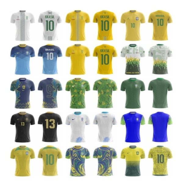 Vetor Camisa Brasil Copa Do Mundo 2022 38 Artes Corel Cdr